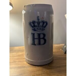 HB  german beer Stein mug 1L